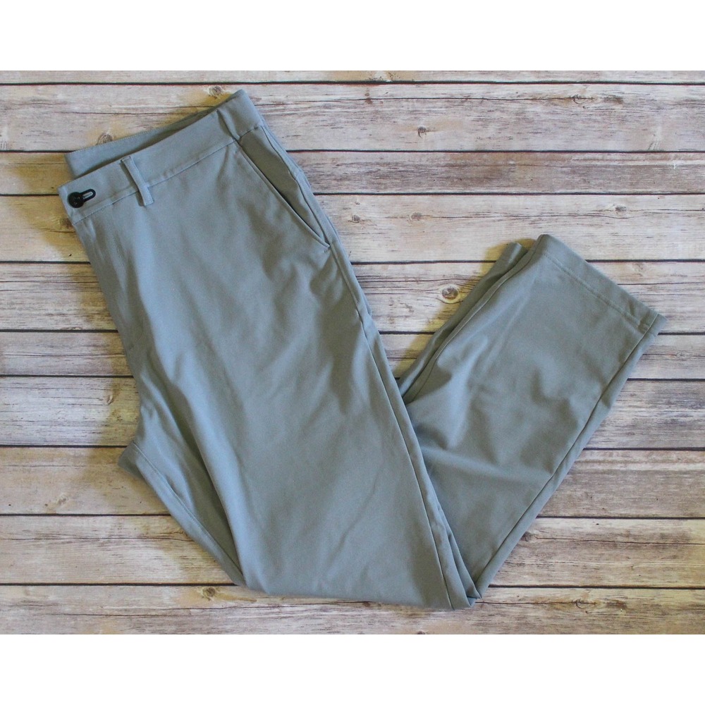 Public Rec Pants Mens 34 x 29 Gray Stretch Performance Chino All Day Every Day